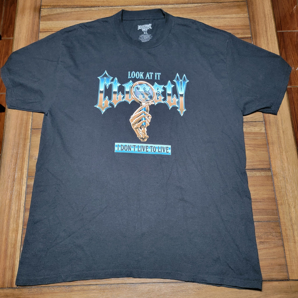 Foos Gone Wild Black Unisex Tee "Look At It Closely" - Size XL