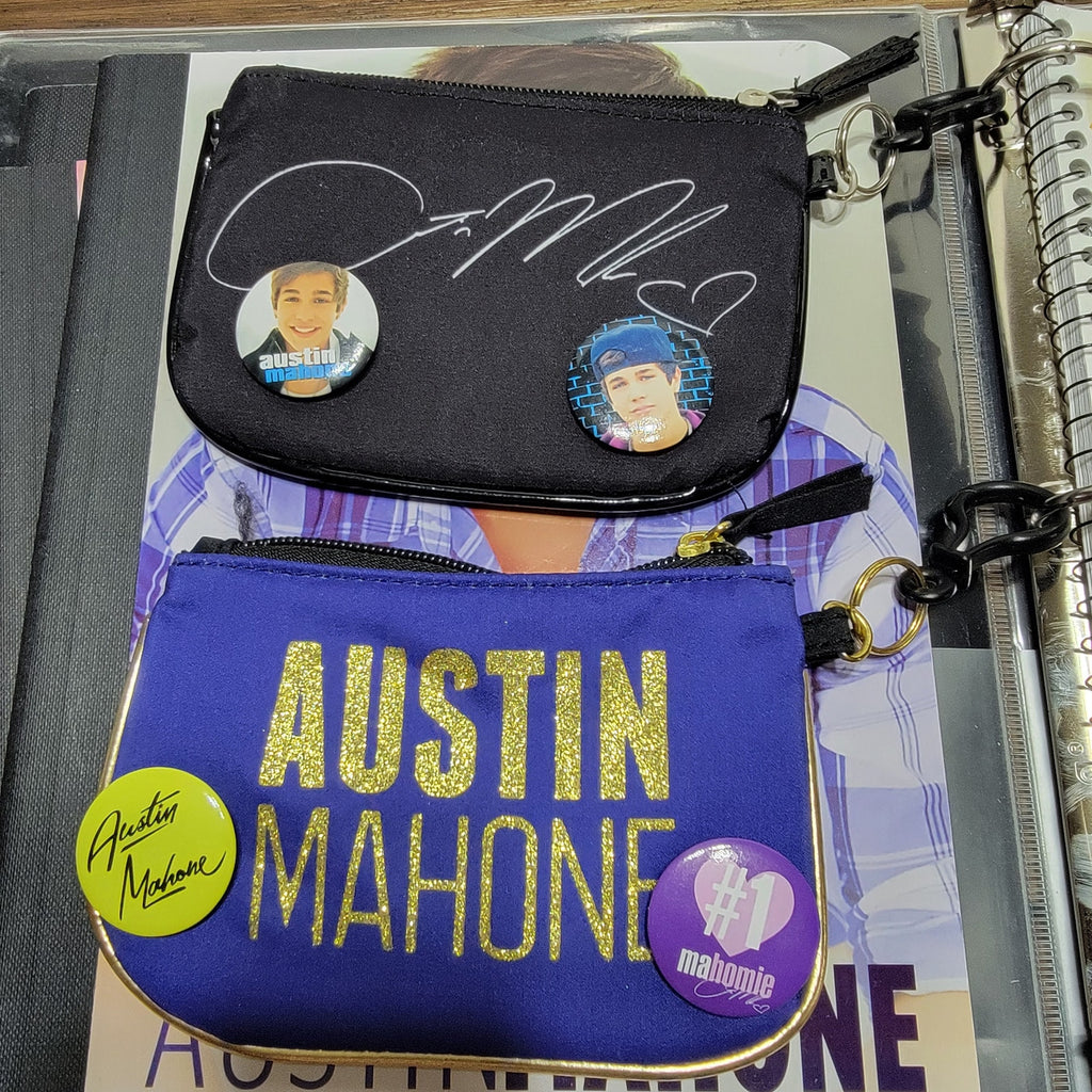 Austin Mahone 1" Binder, 3 Composition Notebooks, 2 Bags & 1 Spiral Notebook
