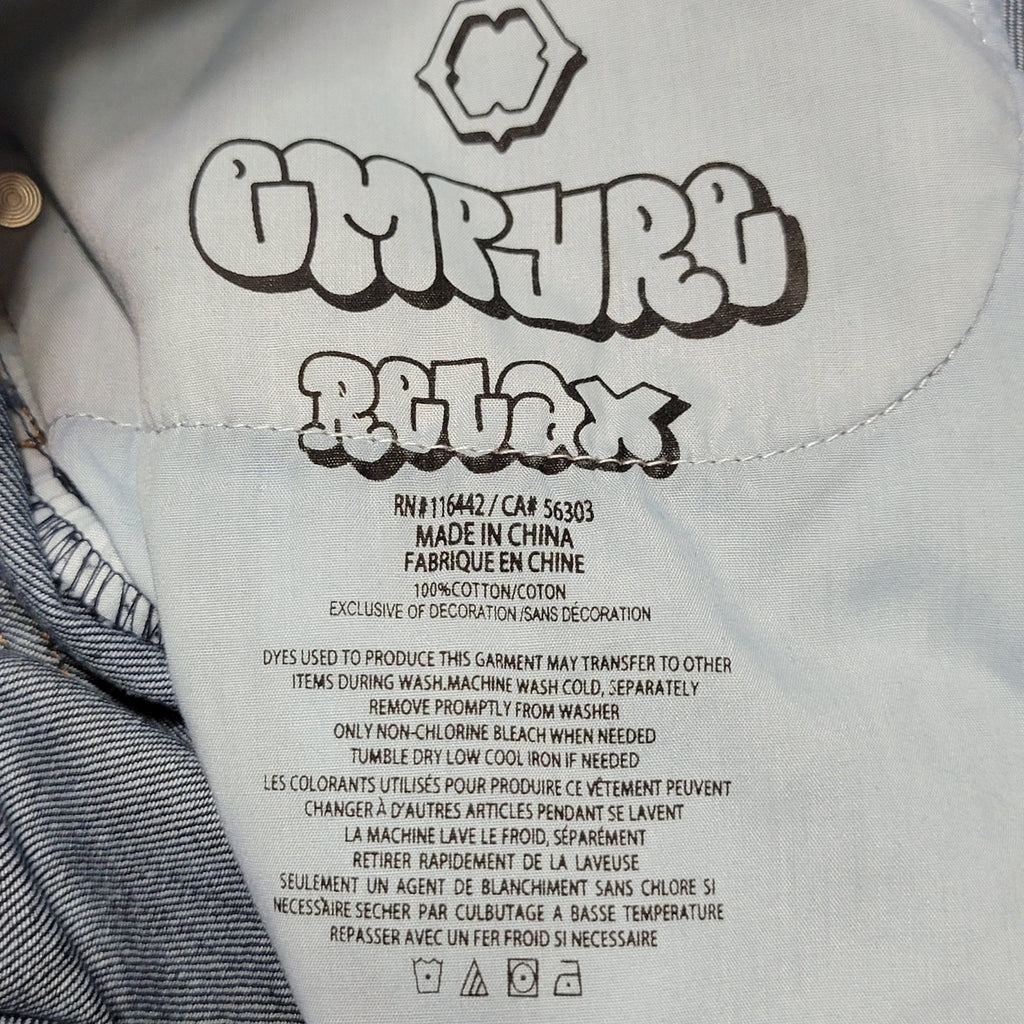 Empyre Dark Wash Skate Relax Jeans - Size 34