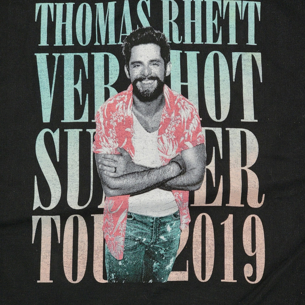 Thomas Rhett "Very Hot Summer" Tour 2019 Black Cloth Tote
