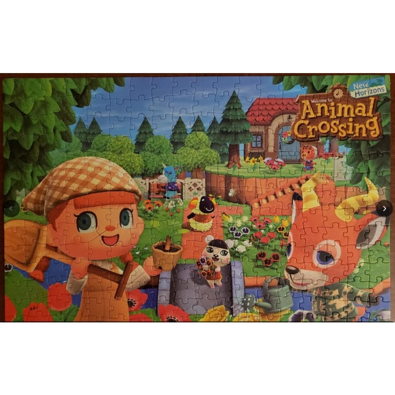 Animal Crossing: "Spring" Themed 250 Pc Puzzle in a Yellow Collector Tin