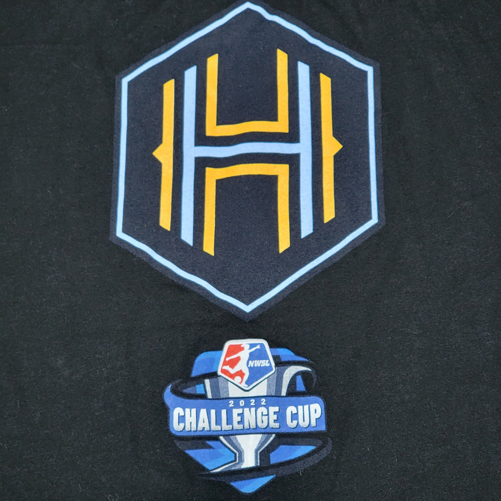 Houston Dash Black Tee "2022 Challenge Cup" - Size XL