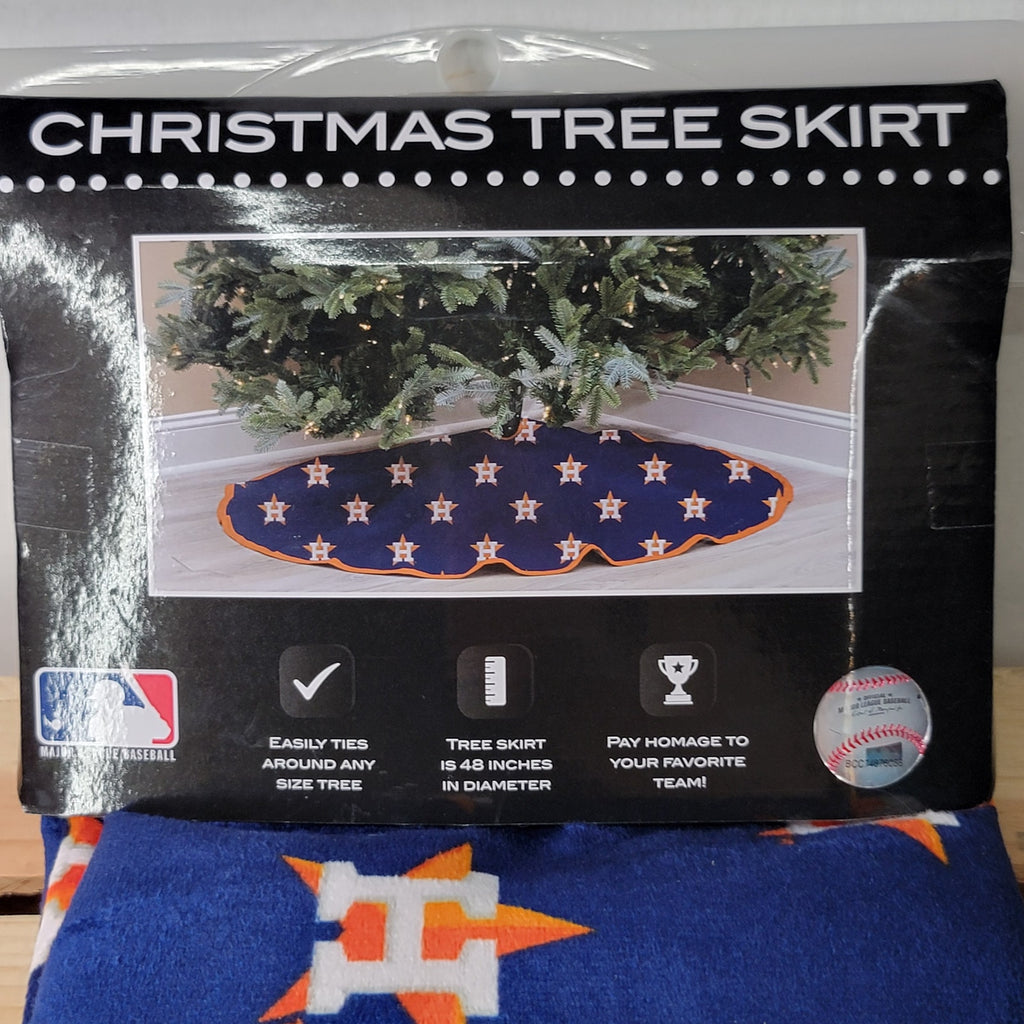 MLB Houston Astros Christmas Tree Skirt - NWT