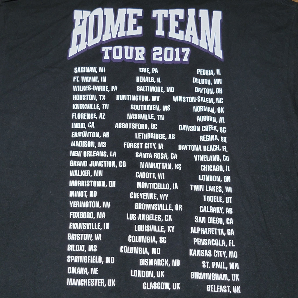 Thomas Rhett "Home Team" Tour 2017 Black Unisex Tee - Size XL