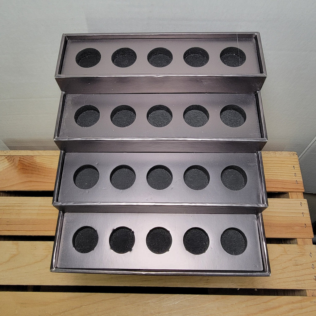 Grey Jeffree Starr Cosmetics Velvet Trap Makeup Display Holder - NWOT