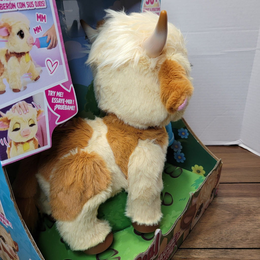 Fur Real Maggie The Feed & Follow Cow - NEW