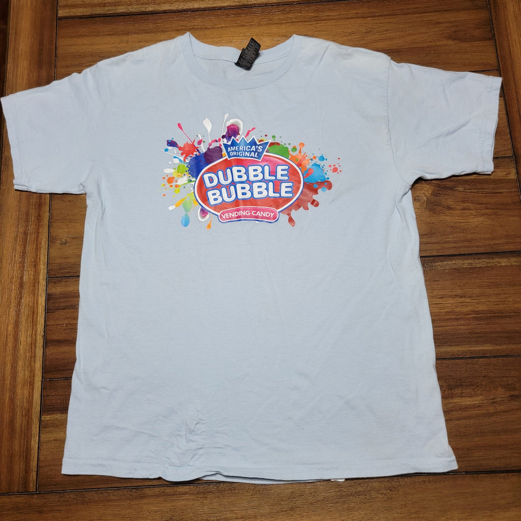 Dubble Bubble Kids Lt Blue Tee - Size Youth XL