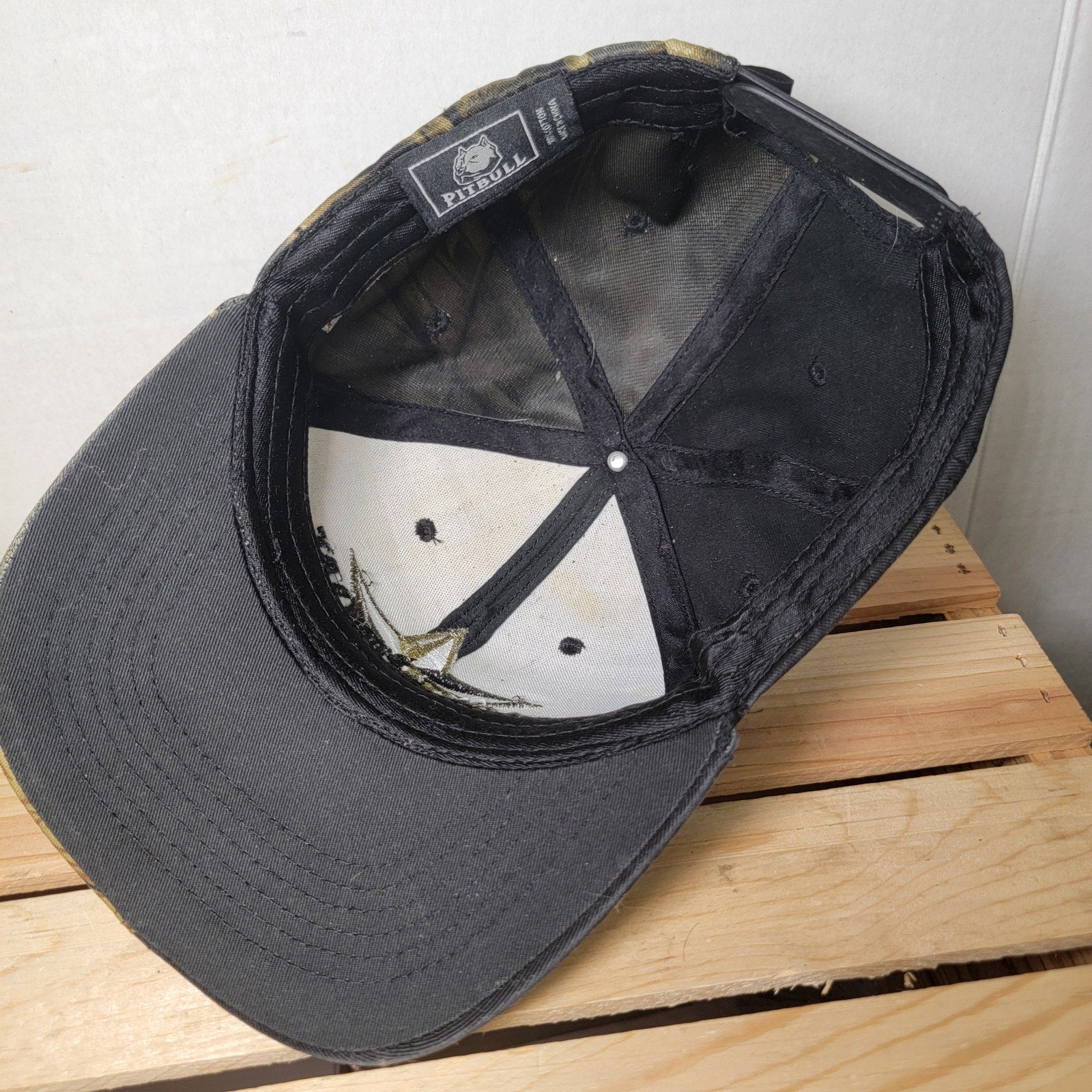 Pitbull Black/Camo Houston Snapback Ballcap