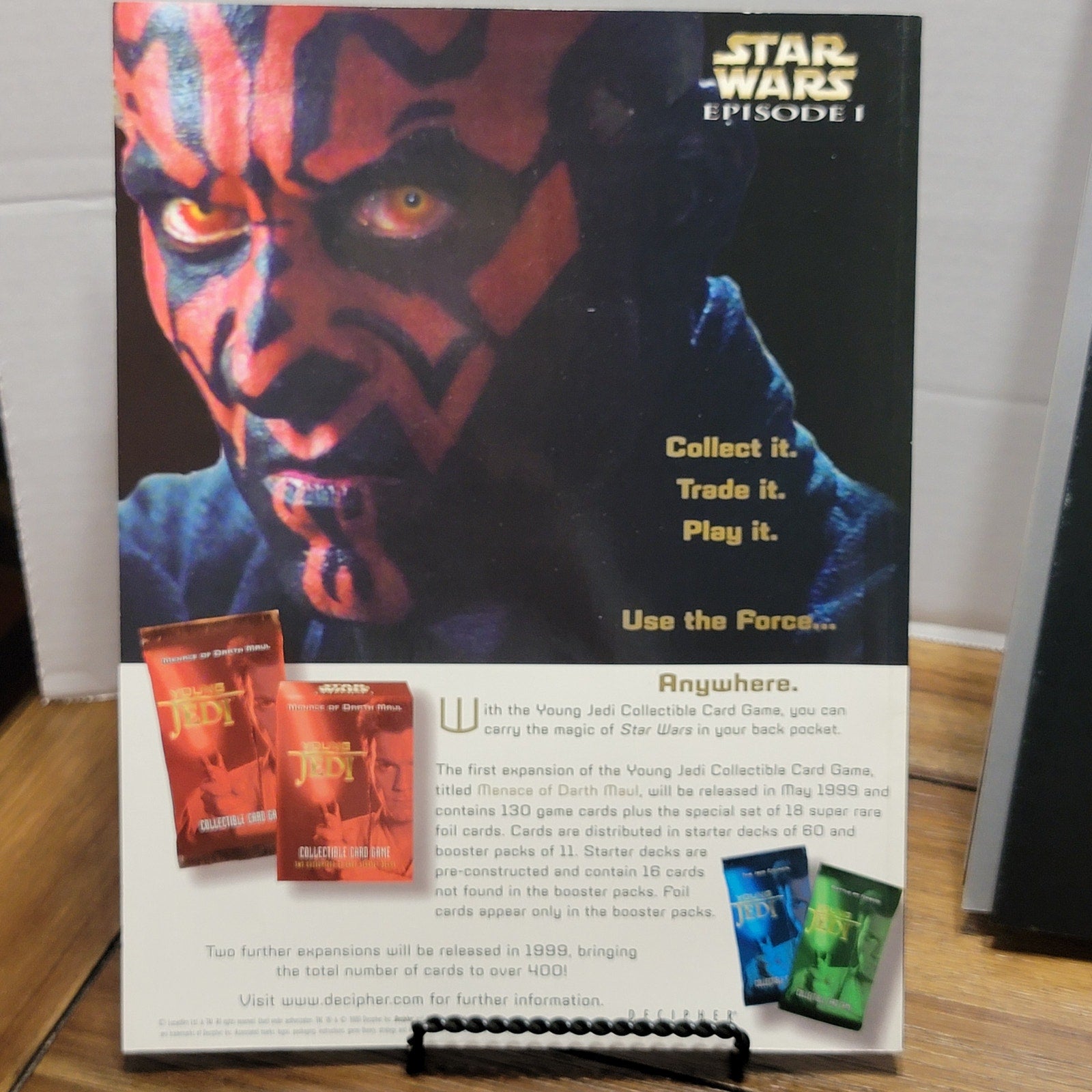 VINTAGE Set of 3 BOOKS Star Wars Episode I The Phantom Menace: Screenplay + More