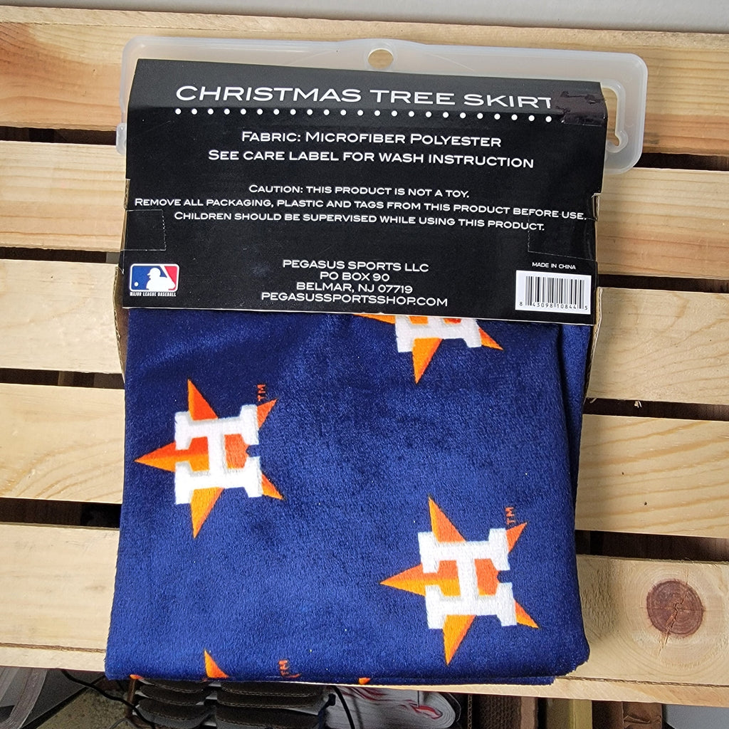 MLB Houston Astros Christmas Tree Skirt - NWT