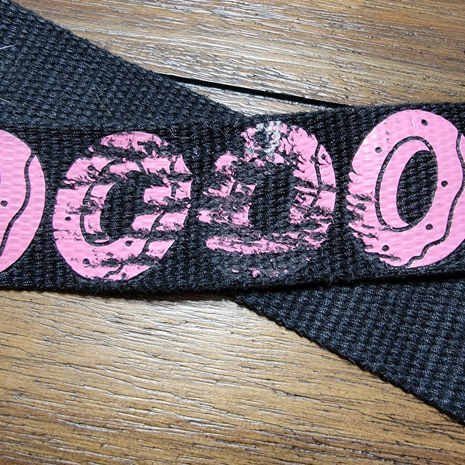 Tyler The Creator Odd Future Black & Pink Donut Belt 48"