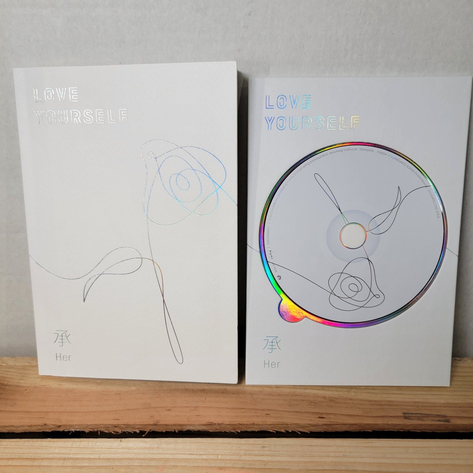 CD BTS Love Yourself "Her" 5th Mini Album (2017)