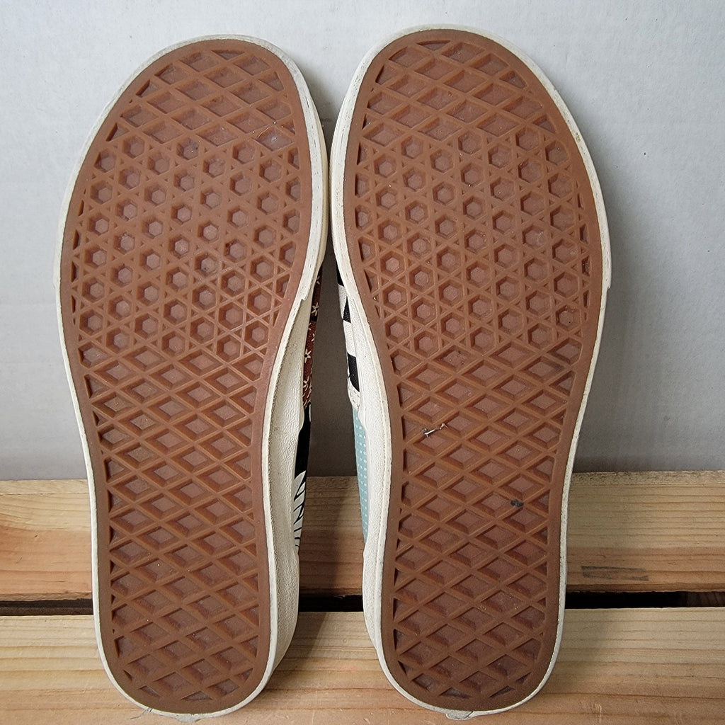 VANS Era Tiger Patchwork Skate Shoes - Size 3.5M / 5W