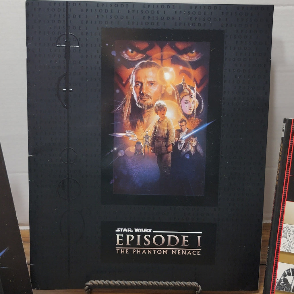 VINTAGE Set of 3 BOOKS Star Wars Episode I The Phantom Menace: Screenplay + More