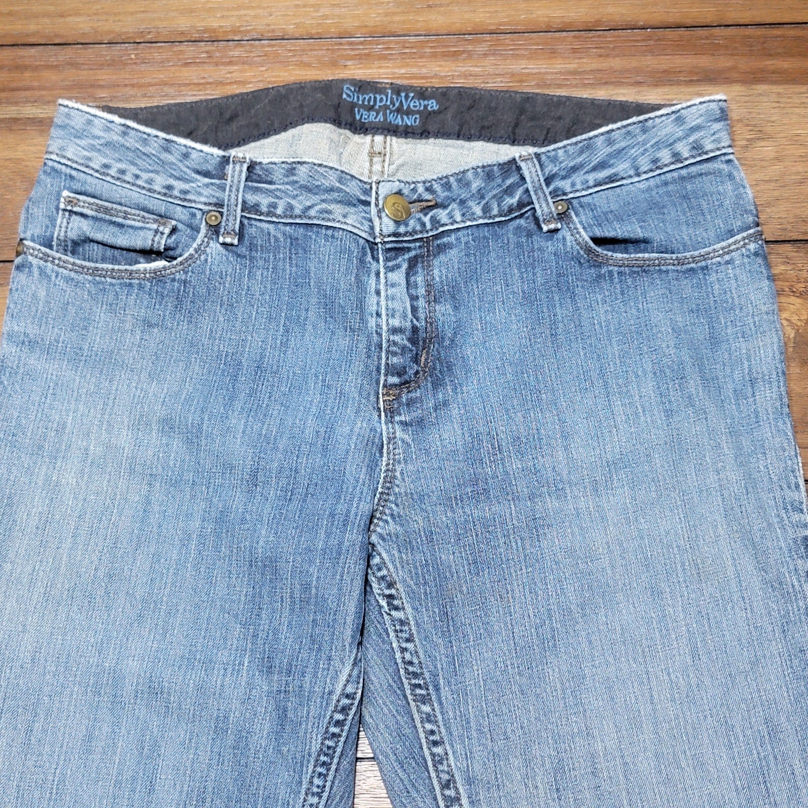 Simply Vera Vera Wang Boot Cut Denim Jeans - Size 8