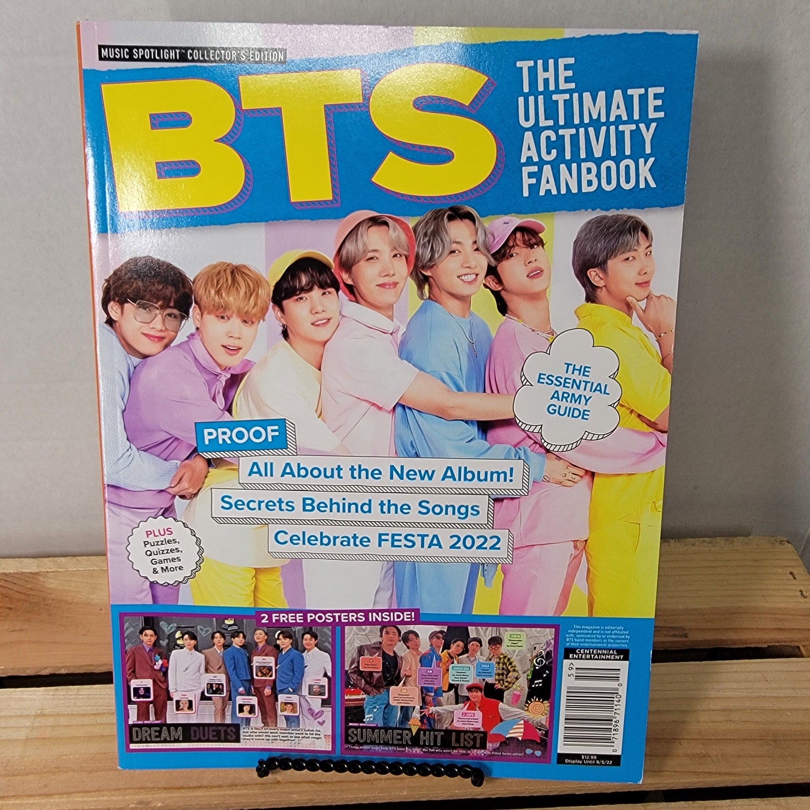 BTS The Ultimate Activity Fanbook: Music Spotlight Collector's Edition 9/5/22