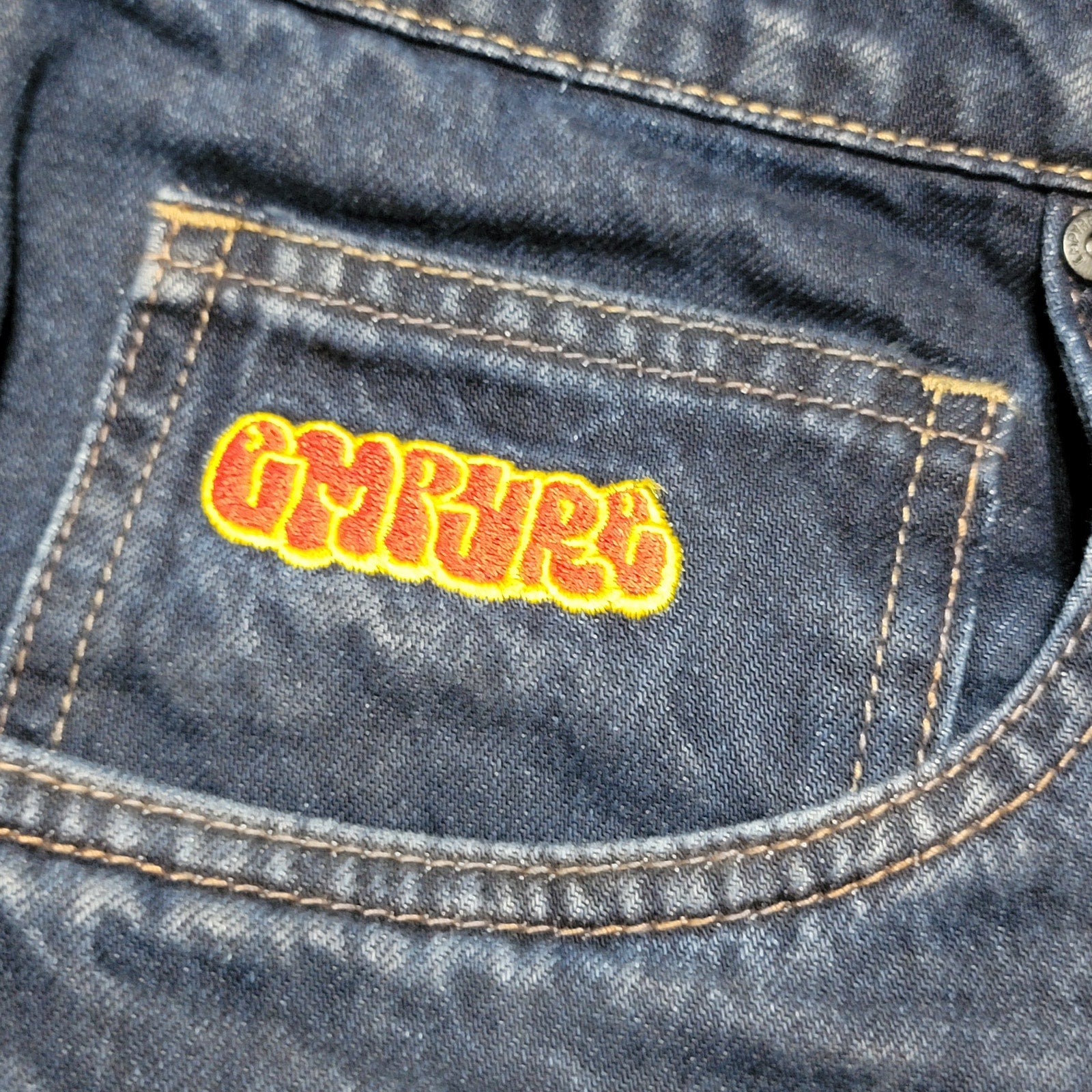 Empyre Dark Wash Skate Relax Jeans - Size 34