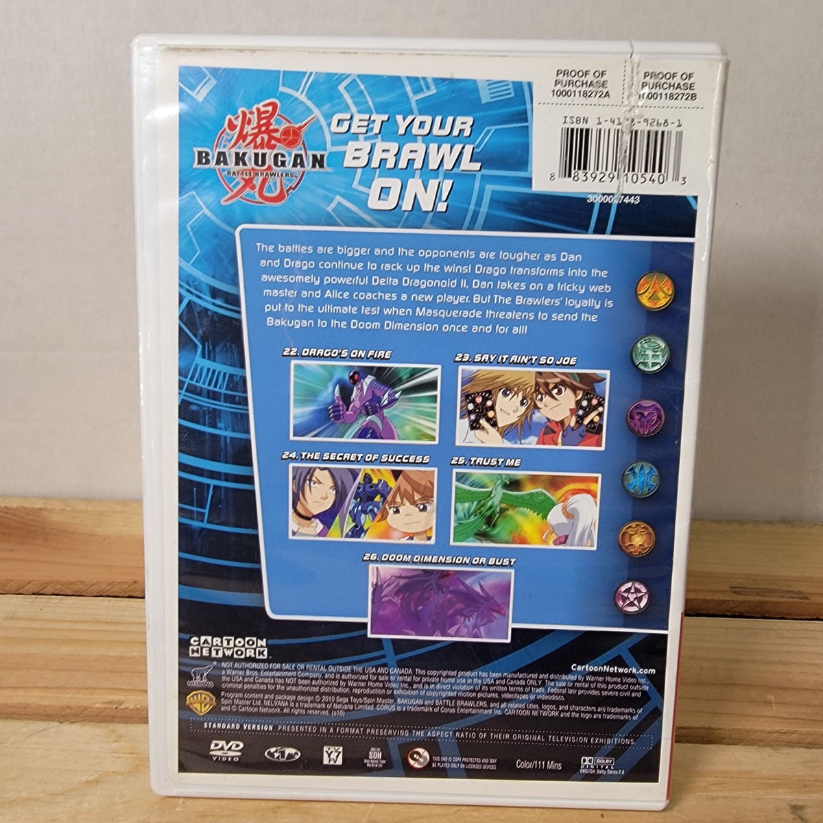 DVD Bakugan 5 Big-Time Battles Vol. 6