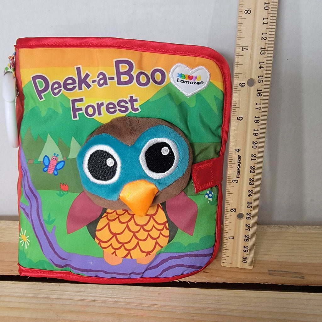 Lamaze Peek-a-Boo Forest Cloth Book