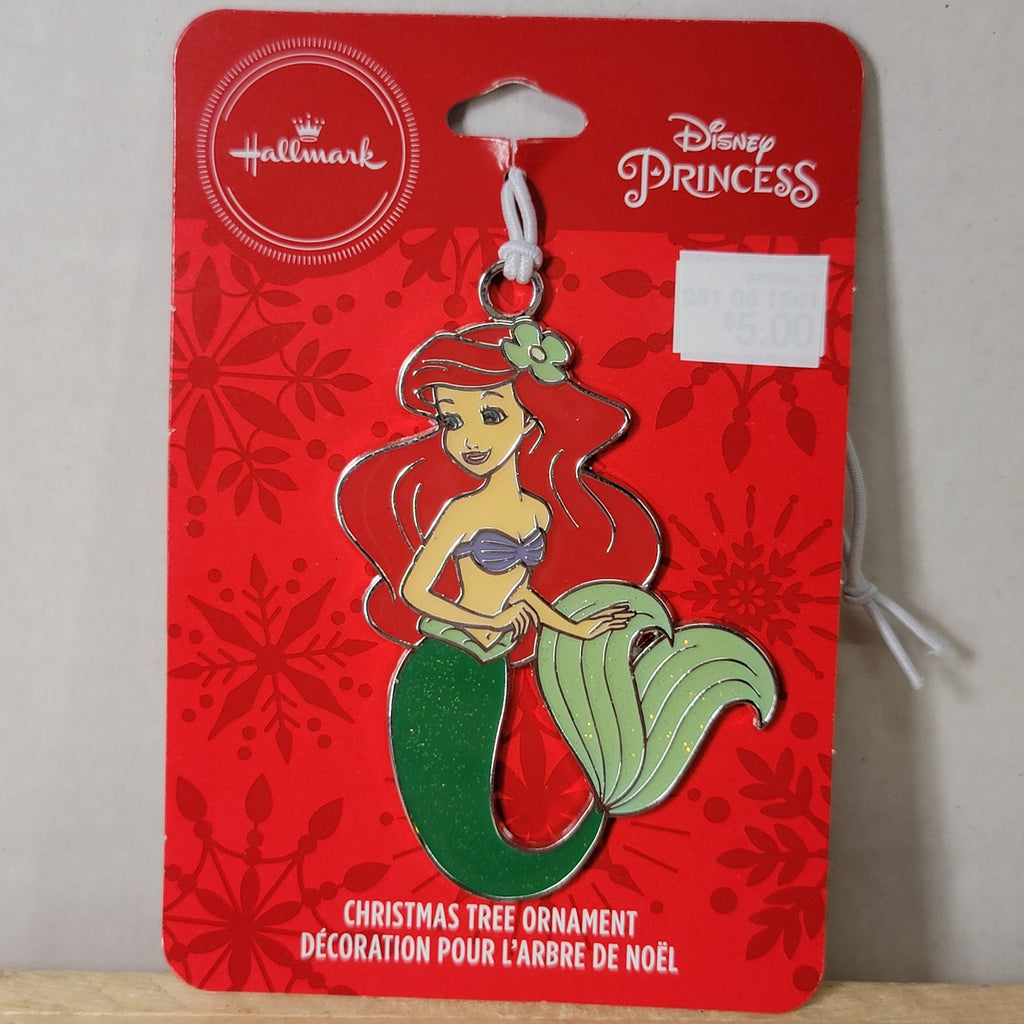 Hallmark X Disney Princess Holiday Ornament Ariel - NEW