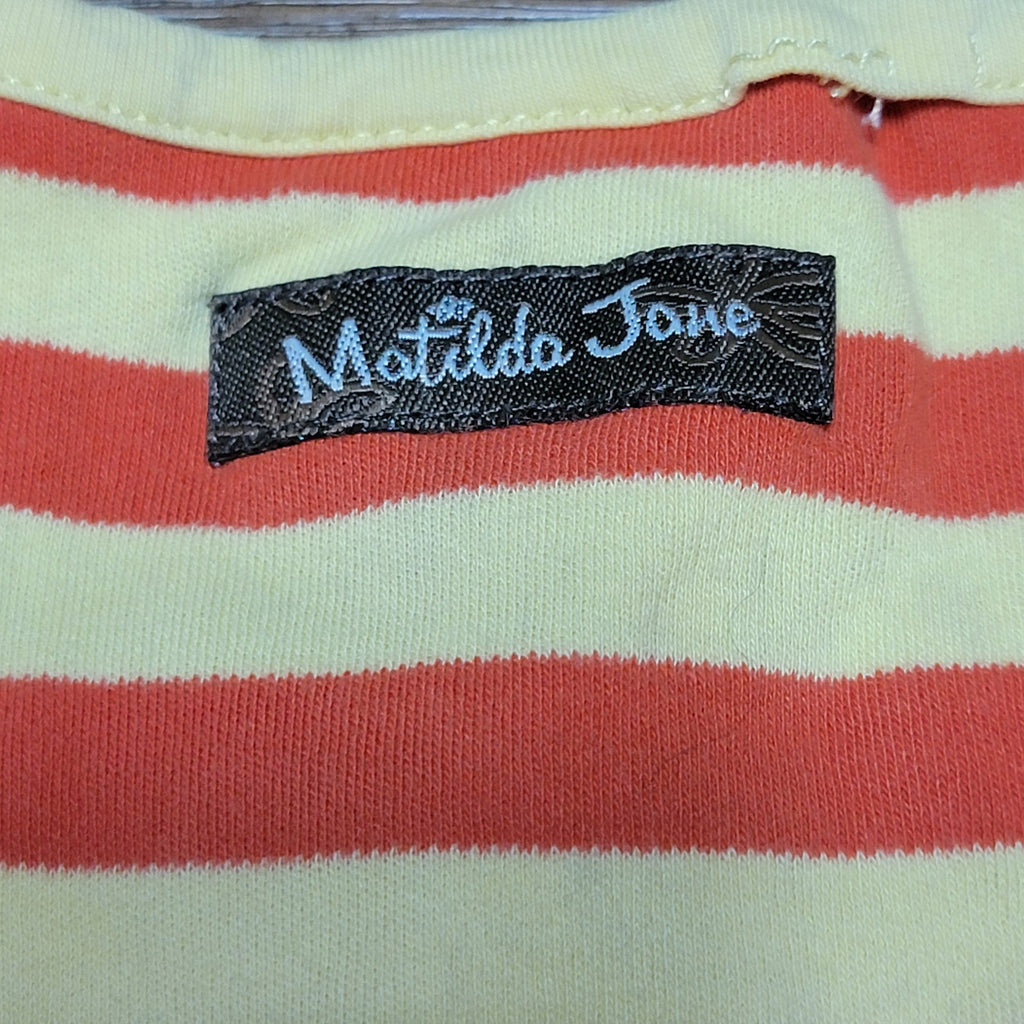 Matilda Jane Girls "Ode To Shoes" Summer Tank Dress - Size 8