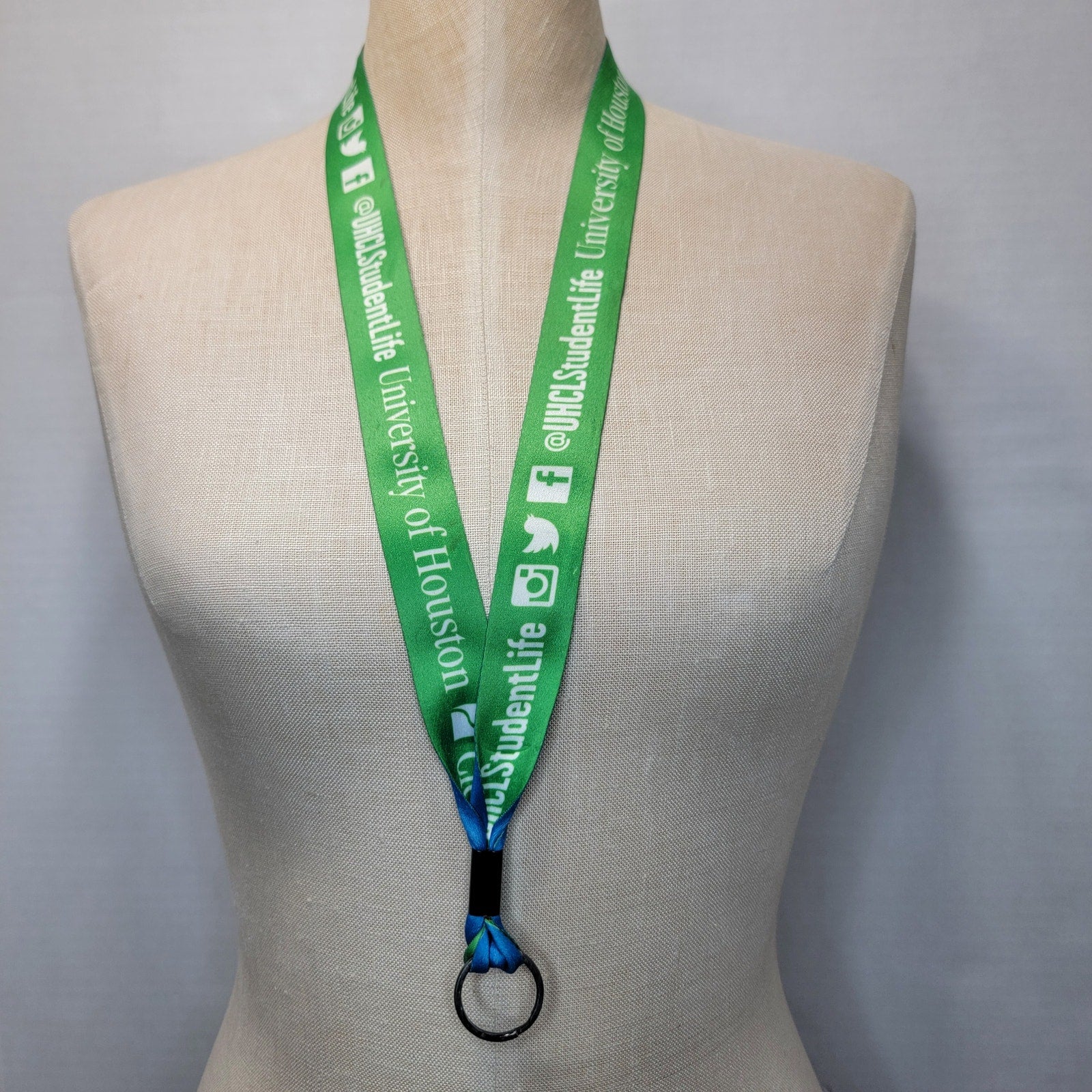 Set of 2 UHCL (University Of Houston Clear Lake) Lanyards