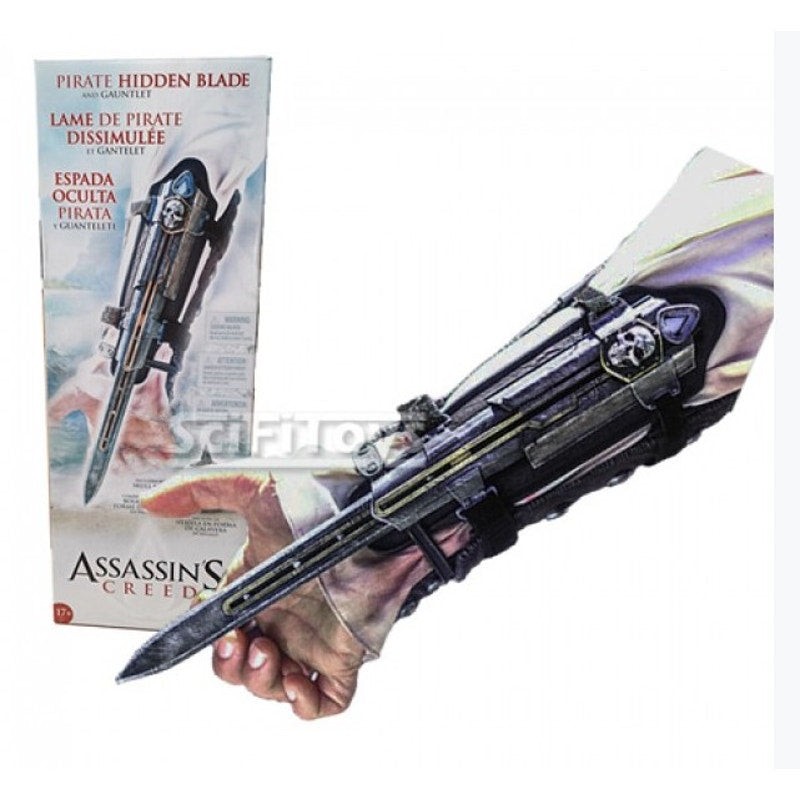 Assassins Creed Pirate Hidden Blade w/ Gauntlet & Skull Buckle