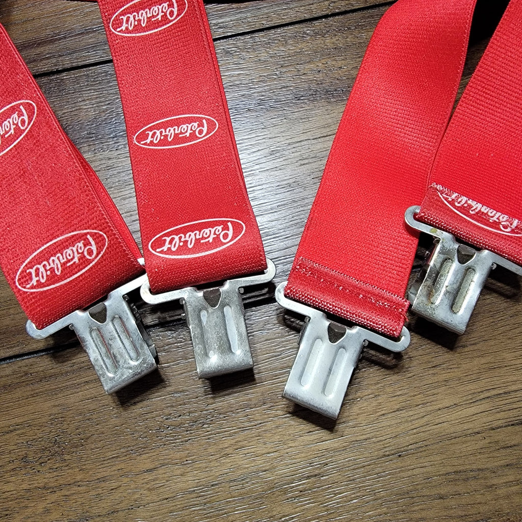 Red Peterbilt Suspenders - Size 54 inch