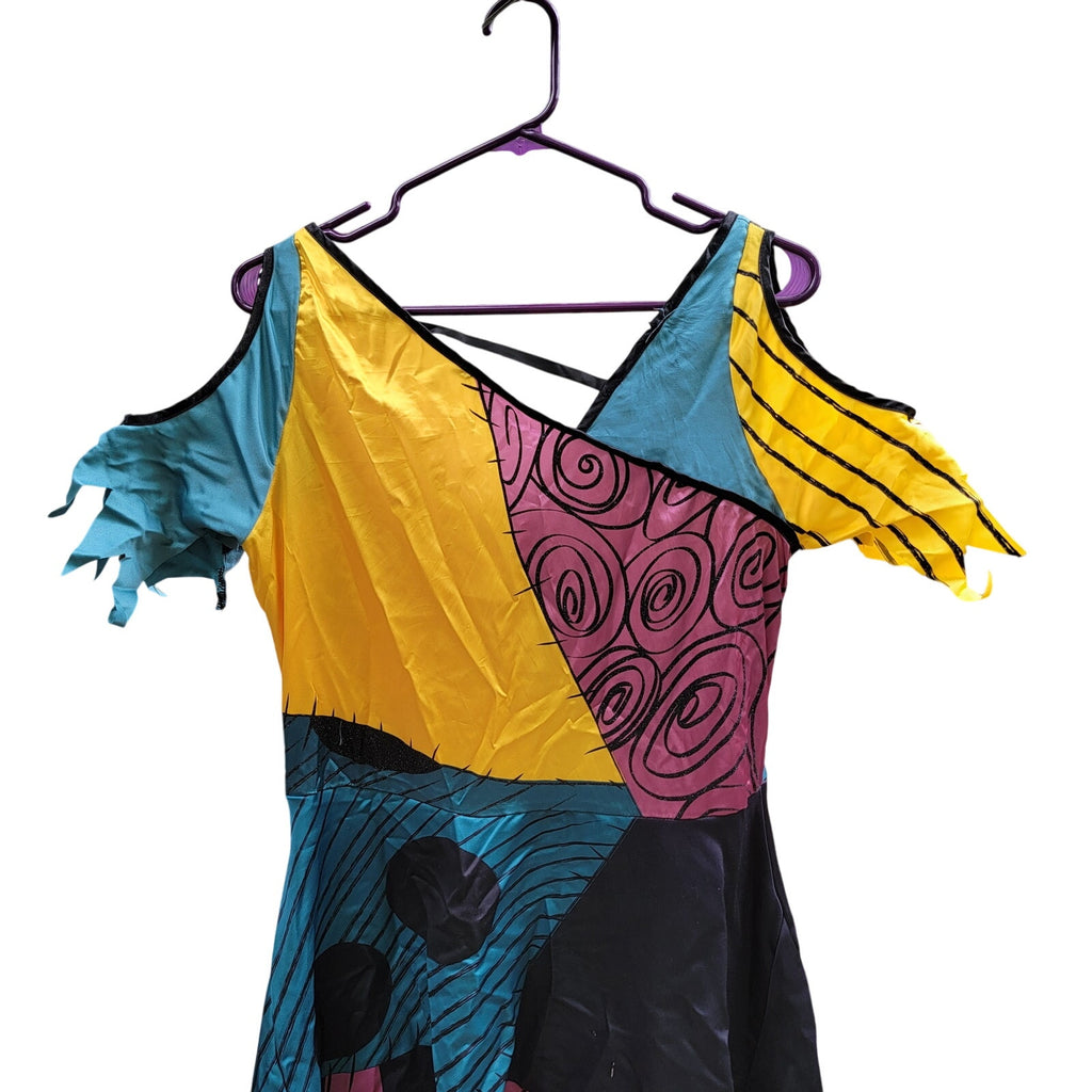 Disney's Nightmare Before Christmas Girls Sally Dress - Size Large (12-14)