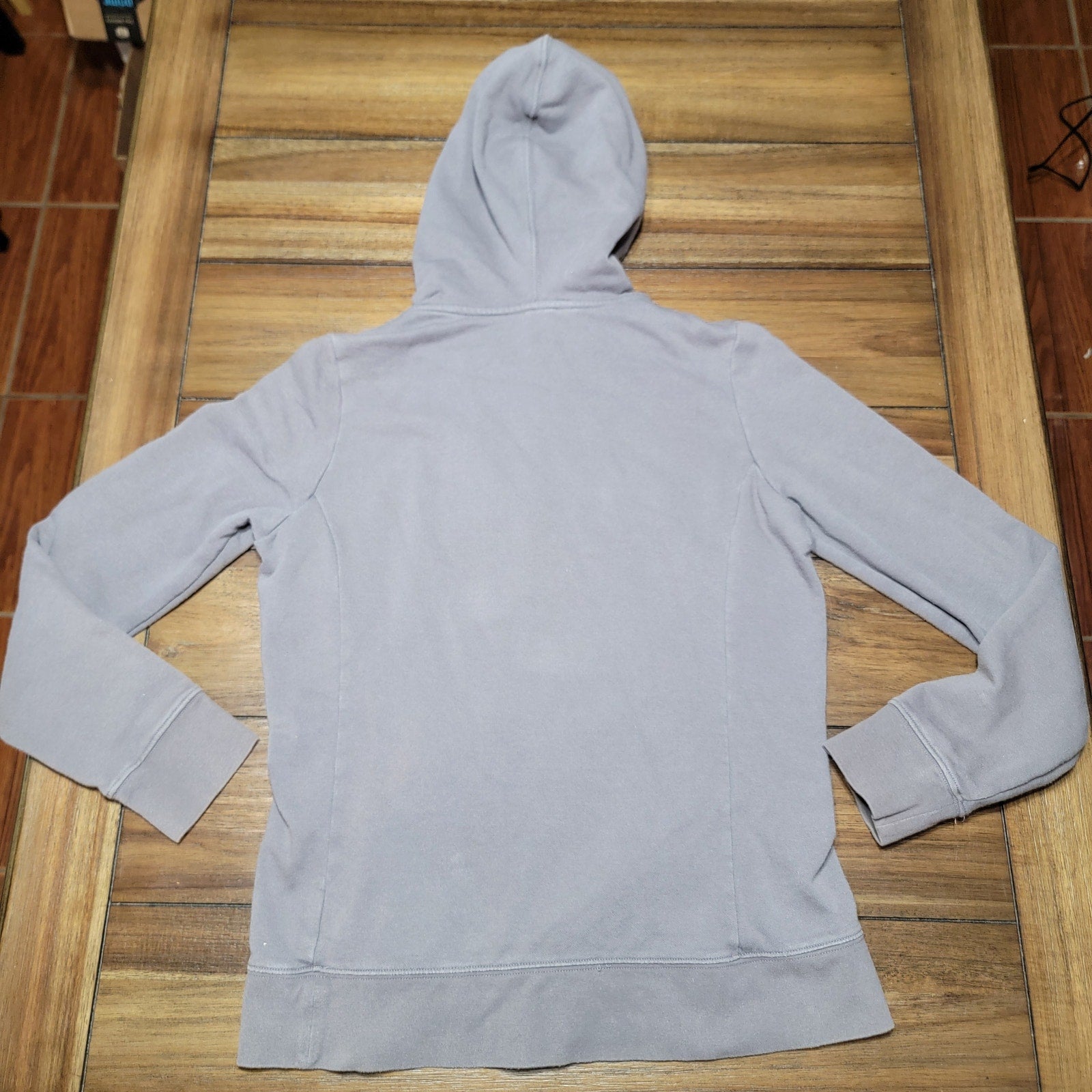 The North Face Dk Grey LS Pullover Hoodie - Size Women's Medium