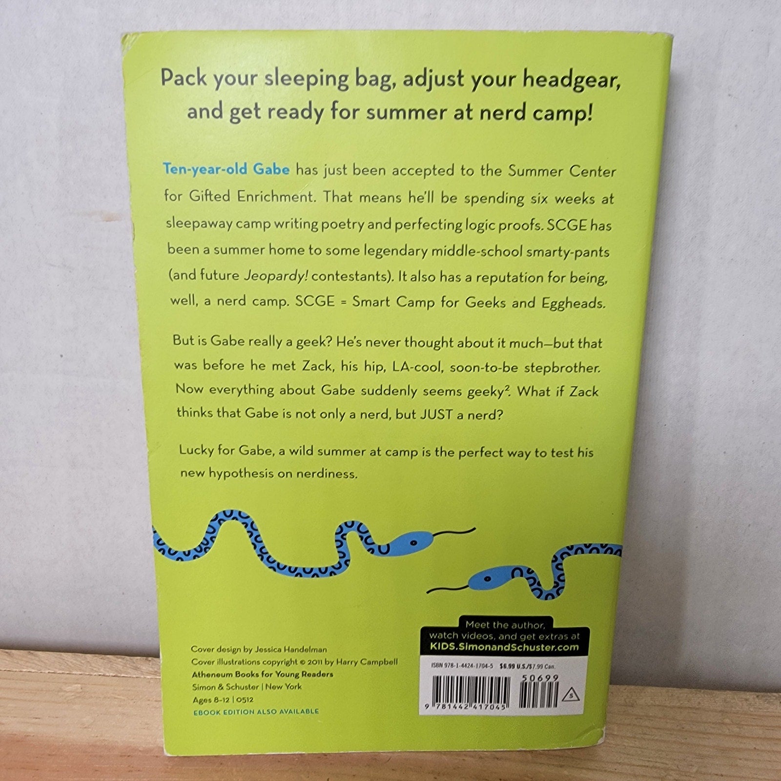 BOOK Nerd Camp by Elissa Brent Weissman (paperback)