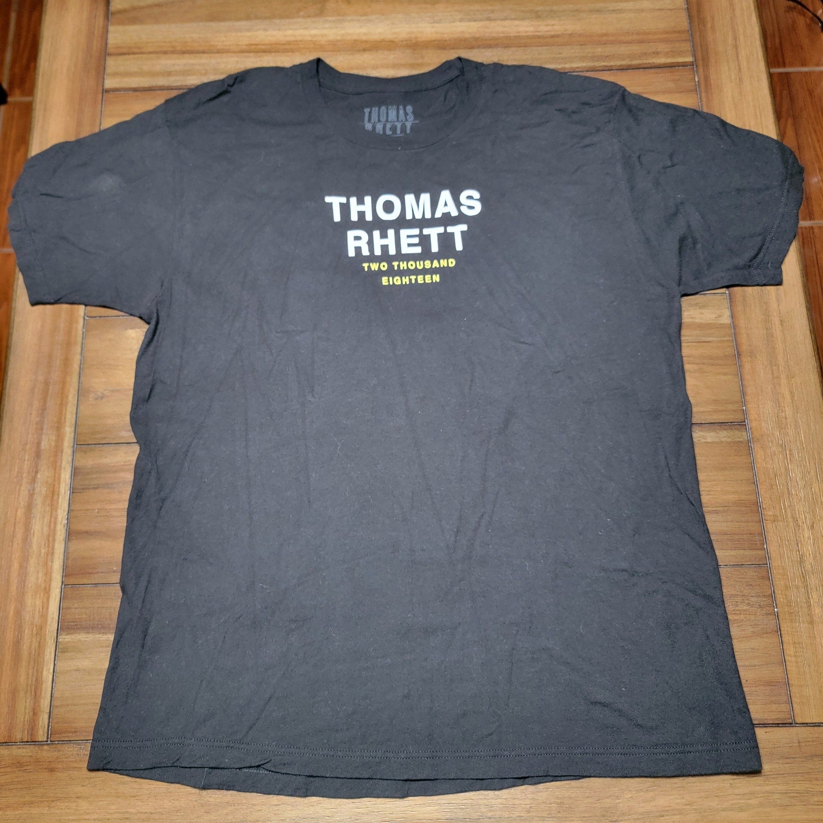 Thomas Rhett "Life Changes" Tour 2018 Unisex Tee - Size XL