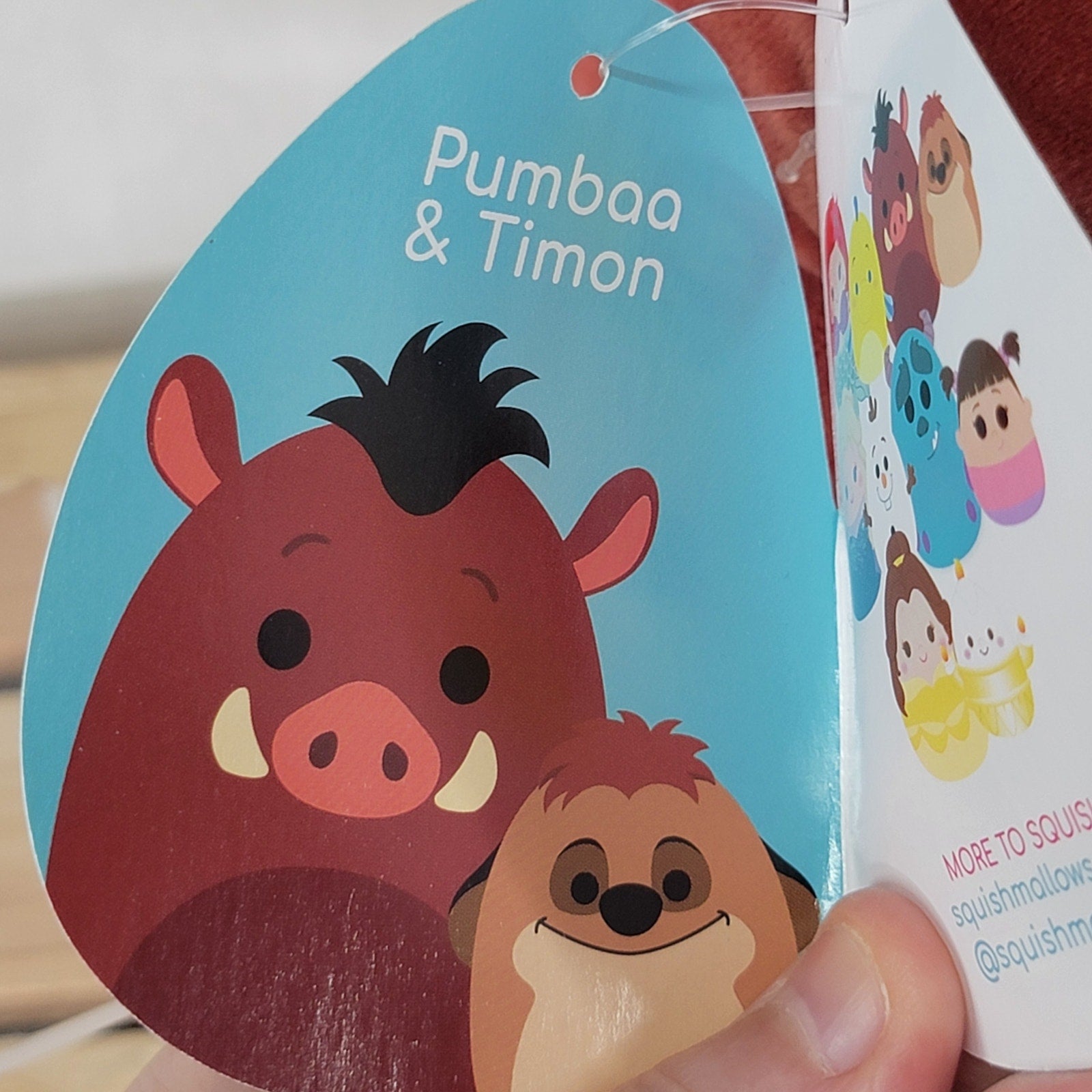 Disney x Squishmallows Pumbaa and Timon Set - NWT