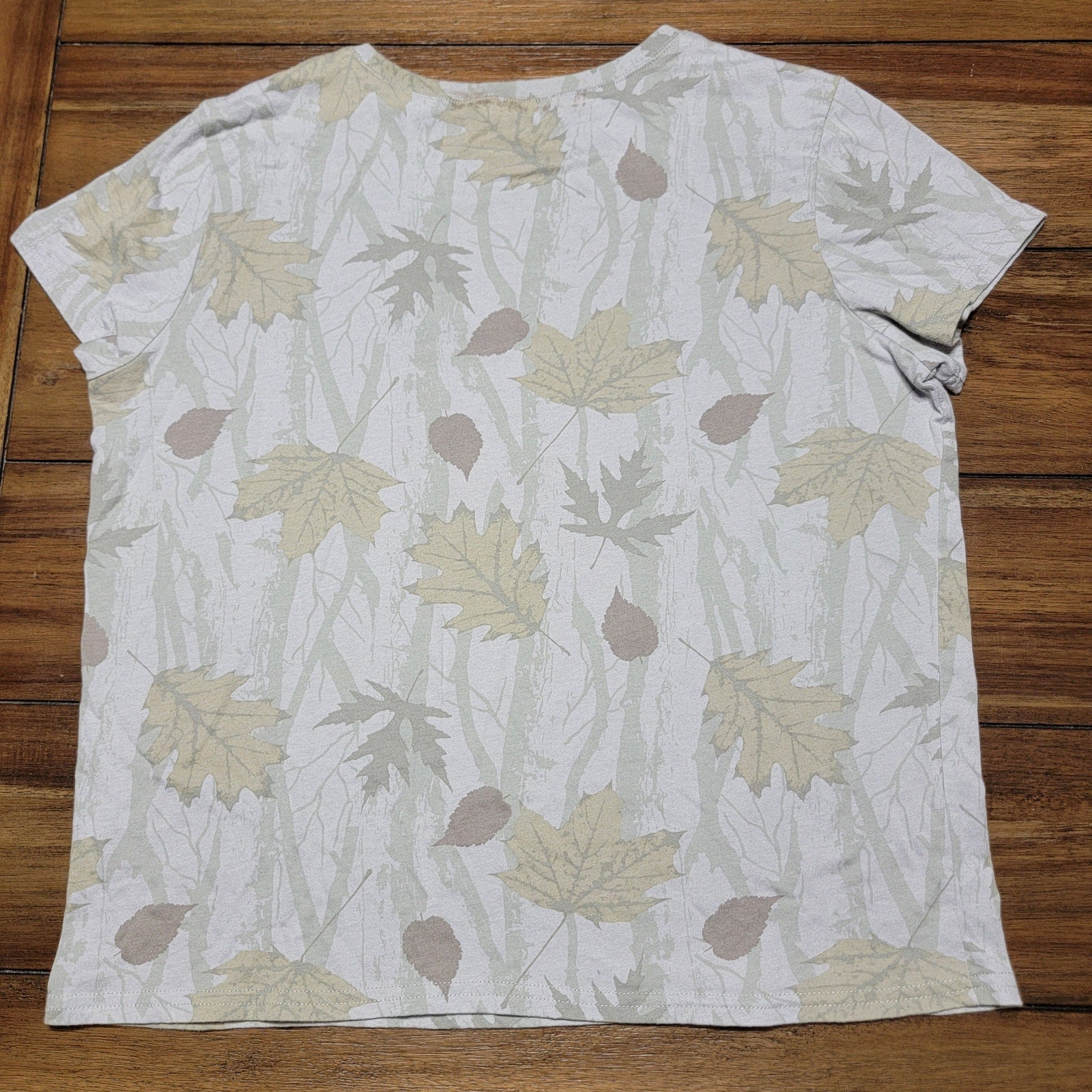 Wound Up Woodsy Camo Tee "Please Leave Me Alone..." - Size M (8-10)