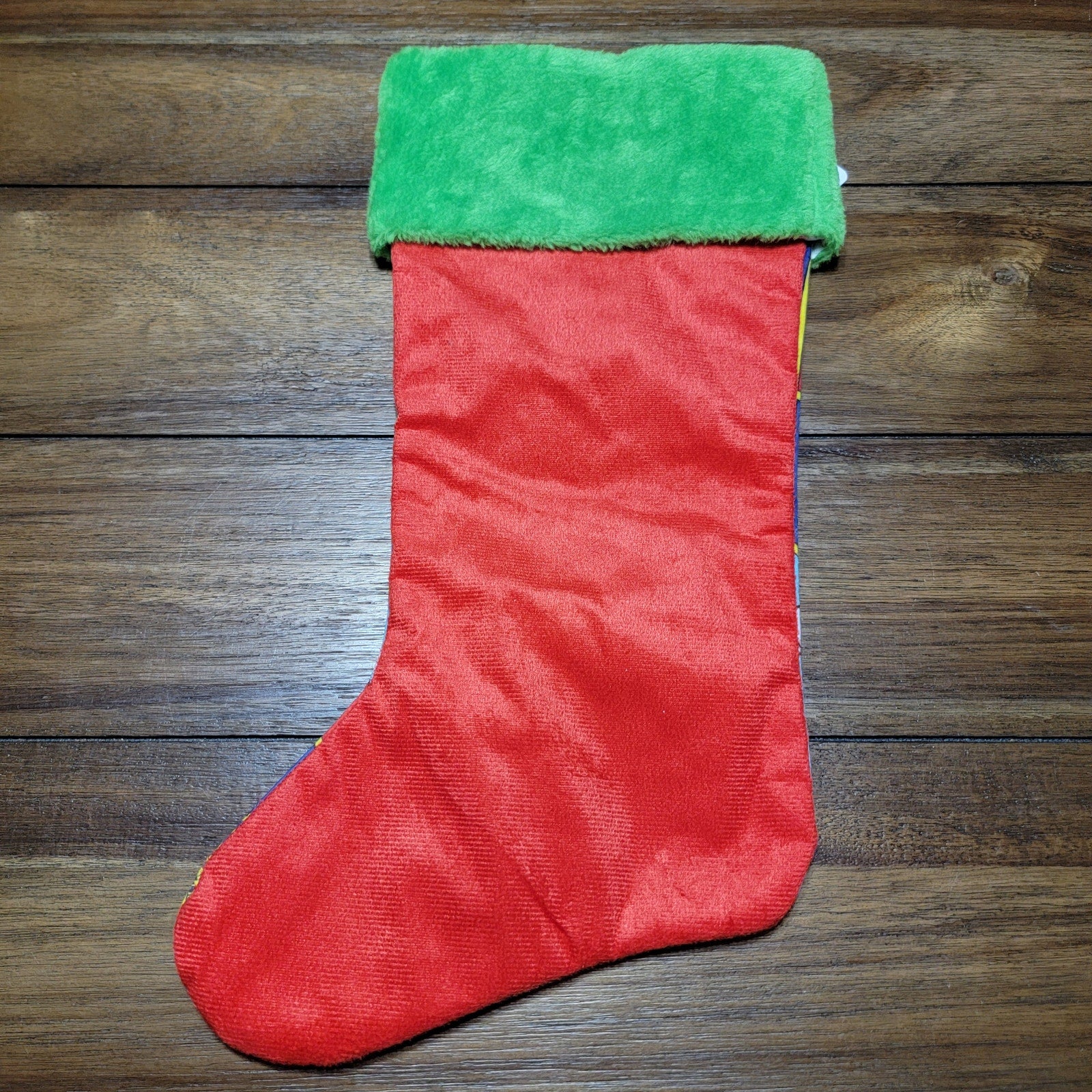 Grinch Comic Strip Style Christmas Stocking - NWT