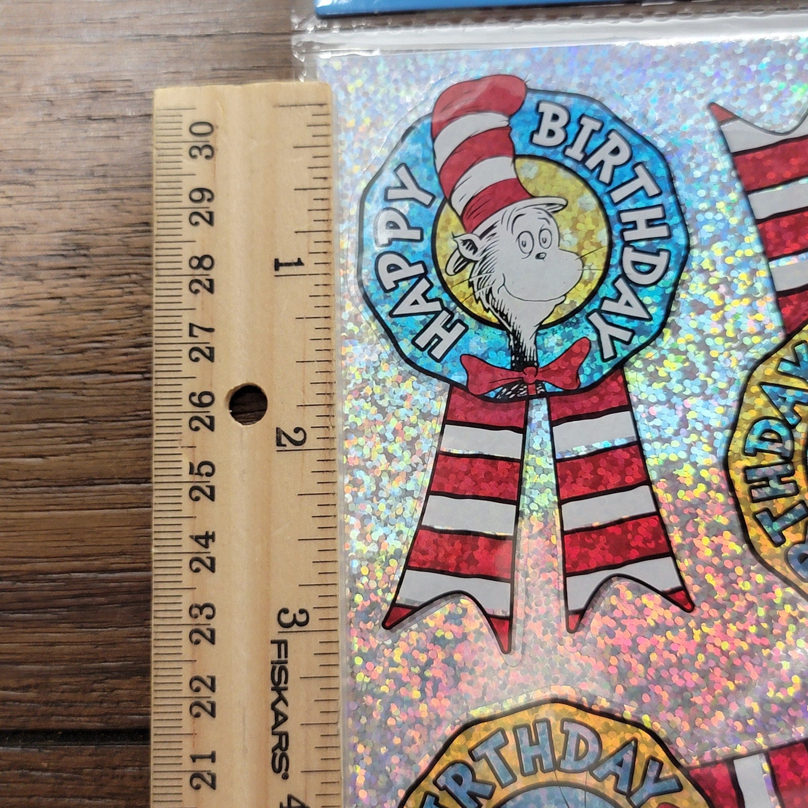 Set of 3 Dr. Seuss Stickers Sets NEW / SEALED