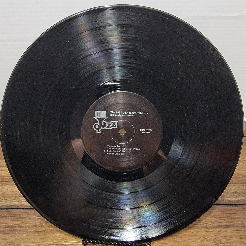 VTG VINYL The 1981 Univ of Texas at Arlington Jazz Orchestra - RARE