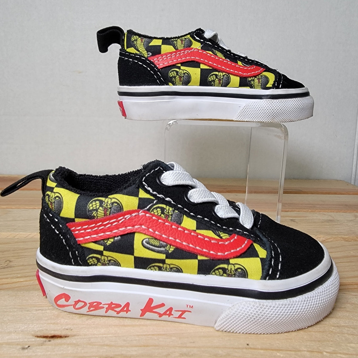 VANS Toddler Cobra Kai Old Skool Elastic Sneakers - Size Toddler 3.5