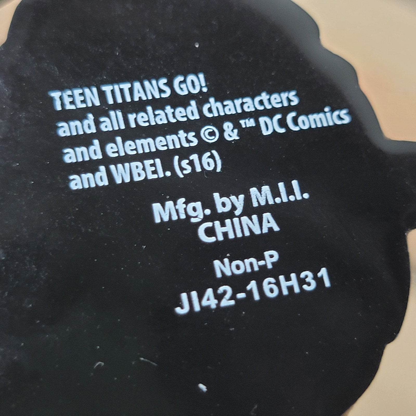 Teen Titan Go! Soft PVC Keychain Starfire & Beast Boy