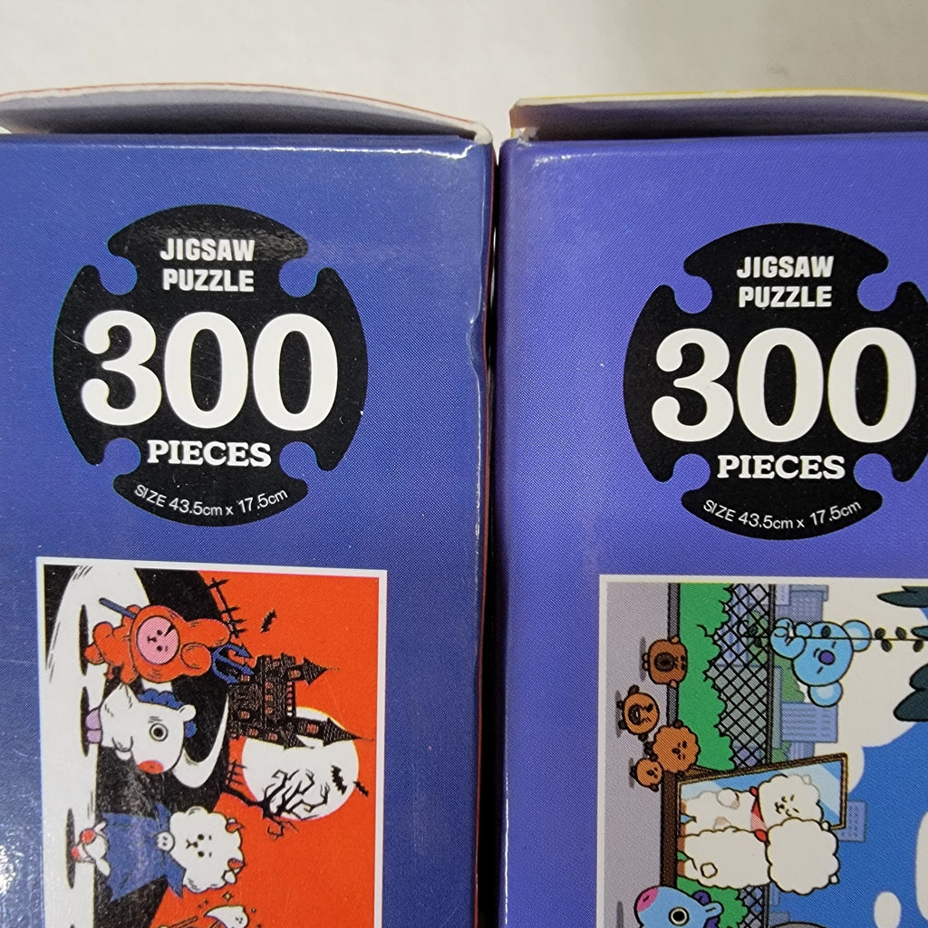 Set of 2 BT21 300 Pc Puzzles