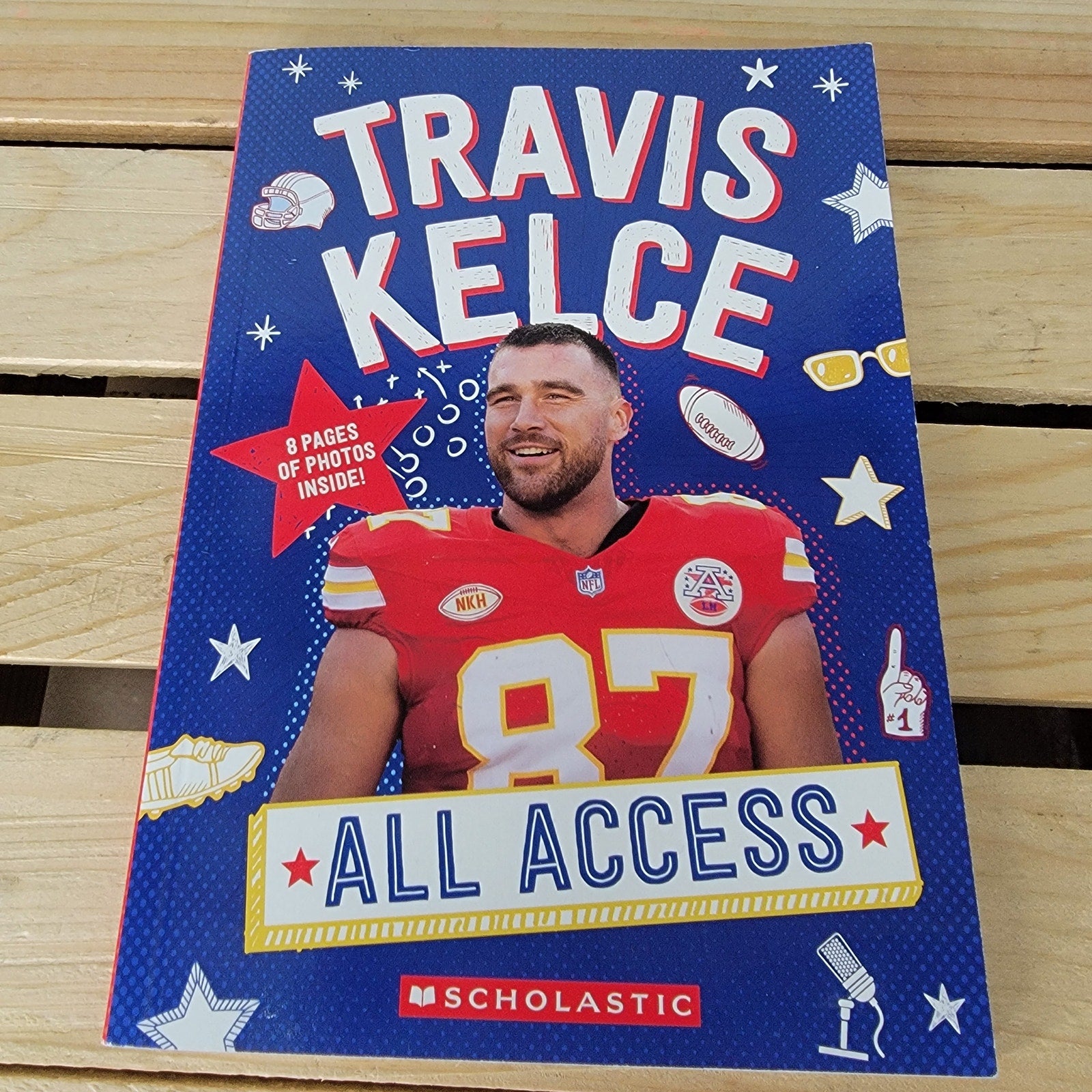 Set of 2 BOOKS: All Access - Taylor Swift / Travis Kelce (paperback)
