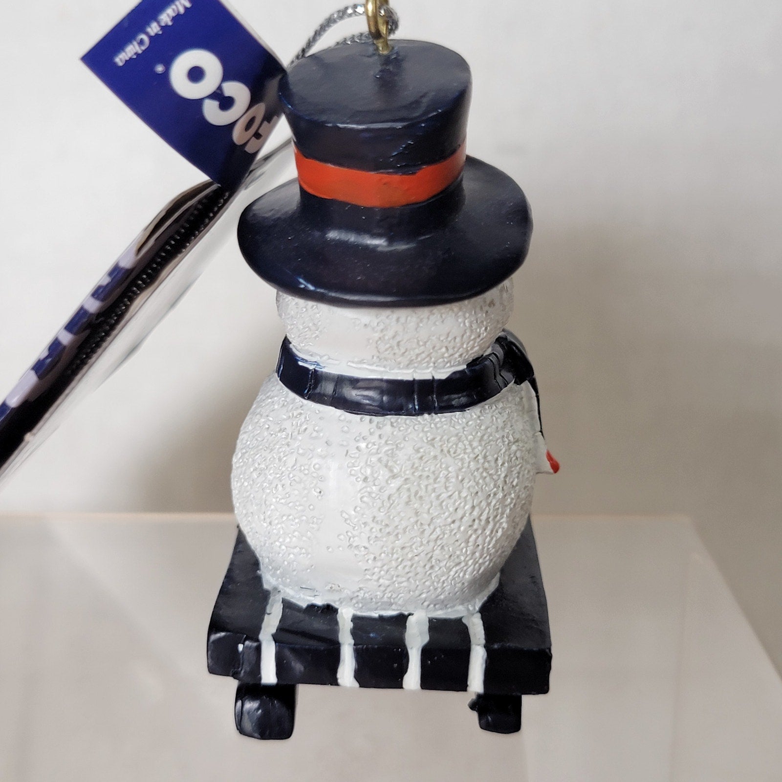 MLB Houston Astros Christmas Ornament 3 Snowmen on a Sled - NWT