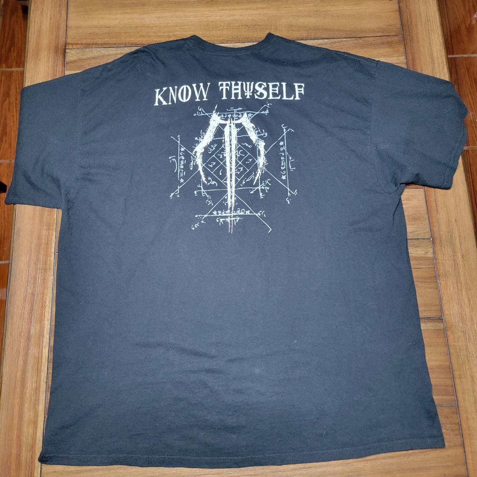 Dawn Of Ashes Black Unisex Tee "Theophany" Artwork - Size 2XL