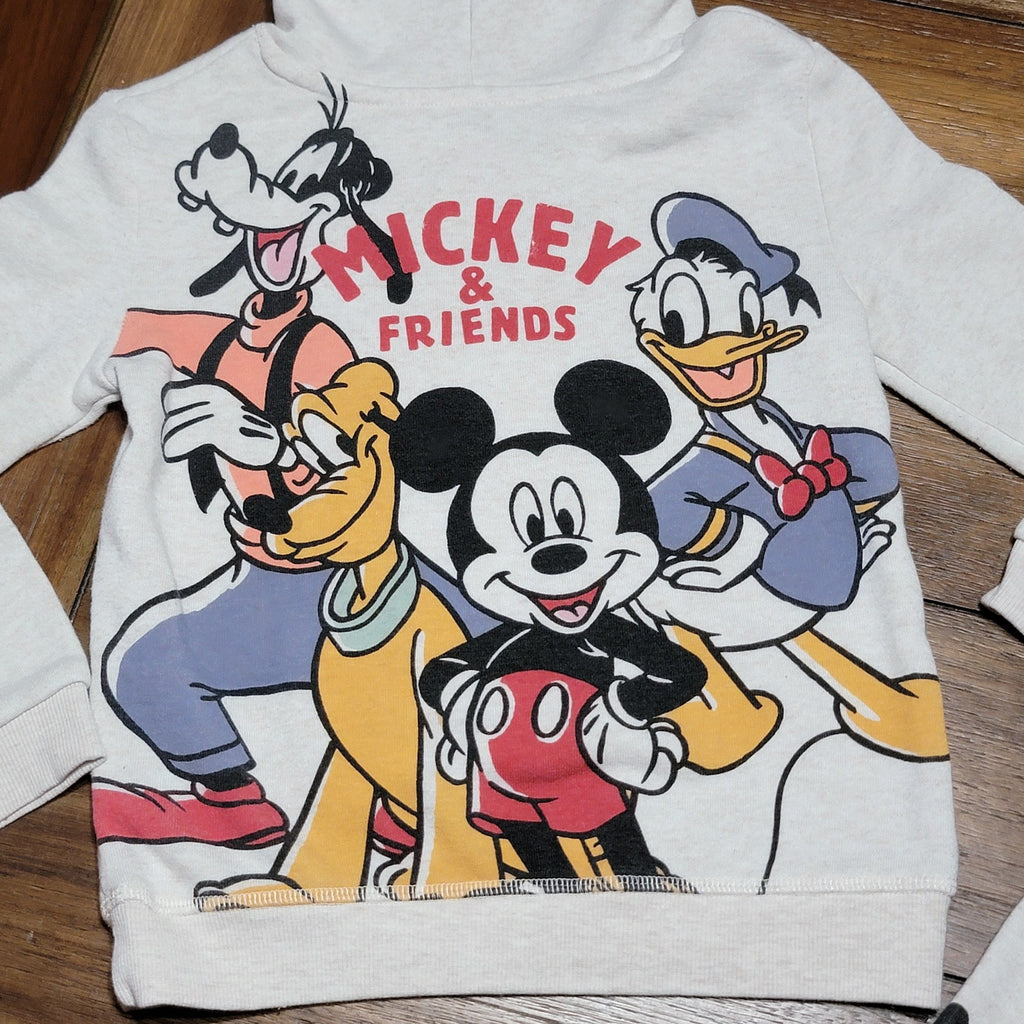 2 Pc Toddler Disney Mickey & Friends Hoodie & Sweatpants Jogger Set - Size 5T