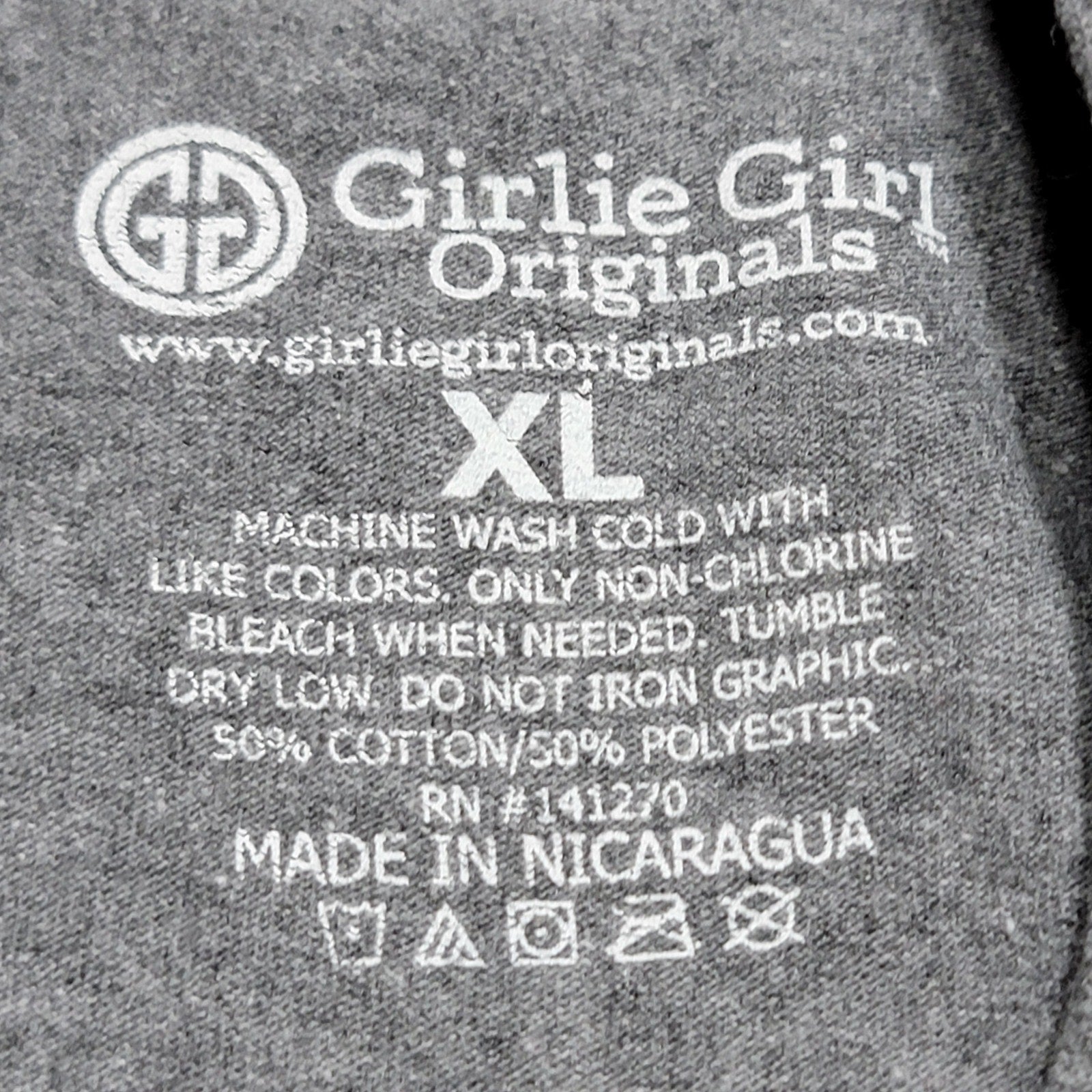 Girlie Girl Originals Grey Tee Owl "Hoot And Hollerin'" - Size XL